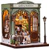 CUTEBEE Fsolis - Kit fai da te in miniatura per adulti, mini casa, puzzle 3D per libreri