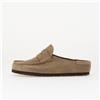 Birkenstock Scarpe Birkenstock Naples Wrapped Suede Leather Unisex Taupe