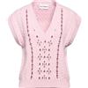 DES_PHEMMES - Maglia Gilet - Rosa