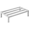VEVOR Scaffale a Cuneo in Alluminio, 91,4x50,8x20,3 cm, Scaffale Commerciale, Portata 817,2 kg, Completamente Saldato, per la Conservazione degli Alimenti a Pavimento, in Ristoranti, Cucine, Garage