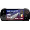 AYANEO KONKR Pocket FIT 8GB 128GB Android Gaming Handheld Snapdragon G3 Gen3 Nero