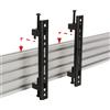 B-Tech Supporto dello schermo per il tavolo B-Tech BT8390-VESA200F/B da 32 pollici