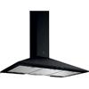 Elica PRF0151544 cappa aspirante Cappa aspirante a parete Alluminio, Nero 395 m³/h