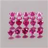 2x2 MM AAA Naturale Perfetto Ceylon Zaffiro Rosa Loose Rotondo Gemma Taglio 5 Pz