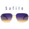 Safilo Occhiali da sole uomo vintage anni 80 metallo argento Safilo MADE IN ITALY