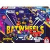Schmidt Spiele 56490 - Batwheels, Pronto per l'avventura, 150 Pezzi, Puzzle per Bambini, Multicolore, Misura 6 x60