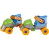 Kids Globe 720523 Roller Skates Blue/Green (Size Adjustable 24-30, Inline Skates