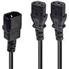 Lindy 5 m IEC C14 to IEC C5 quadrifoglio, lunghezza, colore: Nero