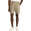 Calvin Klein Uomo Pantaloncini Cargo Washed con Elastico, Beige (Stone Gray), 32W