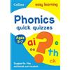 Phonics Quick Quizzes Ages 5-7 (Tascabile) Collins Easy Learning KS1