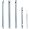 KTPCN 4 Pcs Chiavi a Bussola per Rubinetti, Set Chiavi a Tubo Lunghe per Idraulico, Chiave a Bussola Tubolari Esagonale Doppie per Riparazione Serraggio del Lavandino(6-7, 8-9, 10-11, 12-13 mm)+1 Mandrino