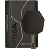 STIGA Racchetta da Tennis Tavolo Cybershape Pro Carbon+, Racchetta da Ping-pong a 5 Stelle, con Forma Esagonale per Giocatori Professionisti dallo Stile Offensivo
