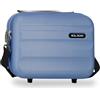 ROLL ROAD Flex Trousse Adattabile Denim 29x21x15 cm Rigido ABS 9.1L 0.8 kgs