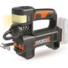 WORX WX092.9 Compressore 20 V, max 10 bar, senza batteria e caricabatterie