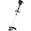 Ribimex Decespugliatore a Scoppio 25 cc, Motore 2 Tempi 750 W, Lama a 3 Denti e Tagliabordi con 2 Fili in Nylon, Impugnature Regolabili, Serbatoio 0,5 L, Imbracatura e Accessori Inclusi - PRDEBT251/IT