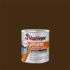 MAXMEYER Smalto a solvente per ferro e legno satinato TESTA DI MORO R8017 0,750 L