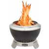 Cuisinart Braciere Senza Fumo 50 cm | Per giardino, campeggio e spiaggia | Fumo minimo, massimo calore | Doppio combustibile (legna & pellet) | Portatile con maniglia, Acciaio al carbonio & inox, 9 kg