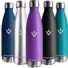 Vikaster Thermos, 750ml Borraccia, Borraccia acciaio inox Mantiene Caldo per 12 Ore/Freddo 24 Ore, Borracce Senza Perdite, Adatto Bambini, Adulto, Scuola, Outdoor