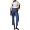 Levi's Ribcage Straight Ankle Jeans, Jazz Pop, 24W / 27L Donna