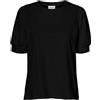Vero Moda Vmkerry 2/4 O-neck Top Vma Jrs Noos, T-shirt Donna, Black, XXL