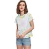 Urban Classics Donna T-Shirt Ladies Tie Dye Boyfriend Tee T-Shirt Not Applicable, Pastel, M
