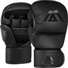 Flintronic Guanti da Boxe, Sacco da Boxe Guanti, MMA Guantoni da Allenamento da Box, per Karate, MMA, Combattimento, Taekwondo, Muay Thai, Arti Marziali (M)