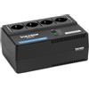 VulTech UPS700VA-XS UPS a Ciabatta Multipresa 700VA 390WA, Gruppo di continuità Tecnologia Line Interactive AVR, 4 Shuko per PC e modem, 2 USB per Smartphone e Tablet NO NAS/MAC