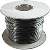 DIGITUS cavo telefonico piatto a nastro - 8 conduttori - 100 m in bobina - AWG 26 - non schermato - CCA - per sistemi modulari o TAE - nero