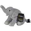 Simba- Disney Nat Geo Elefante africano, 6315870101, +0 mesi, materiale riciclato 90%, 25 cm