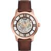 Fossil Orologio Townsman da uomo, Movimento automatico a tre lancette con cinturino in acciaio inossidabile o in pelle