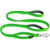 Halti Guinzaglio di sicurezza per Cani Halti BRIG - Codice Colore con Clip Ultra Resistente, Catarifrangente, Impugnature imbottite e Anello a D, Creato per Cani di Grossa Taglia (1,5 m, Verde Acido)