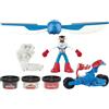 Play-Doh Marvel, Captain America, playset Moto-Slicer