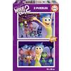 Educa - Set di 2 Puzzles per Bambini con 100 Pezzi | Inside out 2. A Partire da 6 Anni (20100)