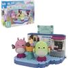 BLDR Squishmallows BLDR Frozen Yogurt Fun Building Set - Andreina la Farfalla + Mipsy l'Axolotl Figure Costruibili Fans 8+, 0096
