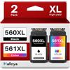 Halloya PG-560XL CL-561XL Cartucce Compatibile con Canon 560XL 561XL