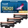 Yowell TN2420 TN2410 - Cartuccia toner compatibile con Brother TN-2420 TN-2410 per MFC L2710DW MFC-L2710DN HL-L2350DW HL-L2375DW DCP-L2530DW HL-L2310D HL-L2370DN MFC-L2730DW (nero, 3-Pack)