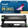 Yowell DR-241CL (solo unità tamburo), compatibile con Brother DR-241CL DR241CL Drum Unit TN241 TN245 per Brother MFC 9332CDW Toner DCP-9022CDW MFC-9142CDN MFC-9342CDW HL-3142CDW HL-3140CW HL-3152CDW