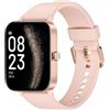 KIUVKAS Smartwatch Uomo Donna,1.95" Orologio Smartwatch con Effettua/Risposta Chiamate,140+ Sportive Fitness Tracker con Pressione Sanguigna e Monitor Sonno,IP68 Smart Watch per Android/iOS