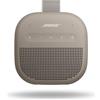 Bose SoundLink Micro (2ª Gen) Diffusore portatile, diffusore da esterno wireless, fino a 12 ore di autonomia, impermeabile e a prova di polvere, Sabbia