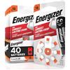 Energizer 40 Batterie Acustiche Energizer per Apparecchi Acustici Auricolari Misura 13 Arancione Senza Mercurio - 5 Confezioni da 8 Pile