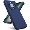 Oududianzi - Cover per Honor Magic 8 Lite 5G, Custodia Silicone Liquido, Interno in Microfibra Morbida, Protezione Antiurto Resistente - Blu Notte