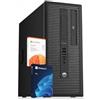HP EliteDesk 800 G1 Desktop Computer PC, Intel Core i5-4590, 16 GB RAM, 256 GB SSD, WiFi, Lettore dvd Windows 11 Pro, Office 365 (ricondizionato)