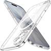 JETech Cover Magnetica Slim per iPhone 17, Trasparente