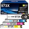 Jagute 973X Cartucce d'inchiostro Multipack Compatibili con HP 973 973X Cartucce