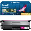 Yowell TN423 Toner magenta MFC-L8690CDW compatibile con Brother TN-423 TN-421 per Brother MFC-L8690CDW Toner per HL-L8260CDW DCP-L8410CDW HL-L8360CDW MFC-L8900CDW 8260CDW - TN423 rosso