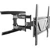 RICOO S9544 Supporto TV da parete Staffa TV 32-65 pollici per 32 40 42 43 50 55 65 pollici girevole inclinabile fino a 45 kg max VESA 400x400