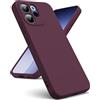 Oududianzi - Cover per Oppo Reno 15 F 4G / 5G Silicone, Bordeaux