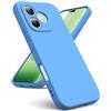 Oududianzi - Cover per Honor Magic 8 Lite 5G Silicone, Blu Cielo