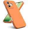 Oududianzi - Cover per Honor Magic 8 Lite 5G Silicone, Arancione
