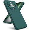 Oududianzi - Cover per Honor Magic 8 Lite 5G Silicone, Verde Notte